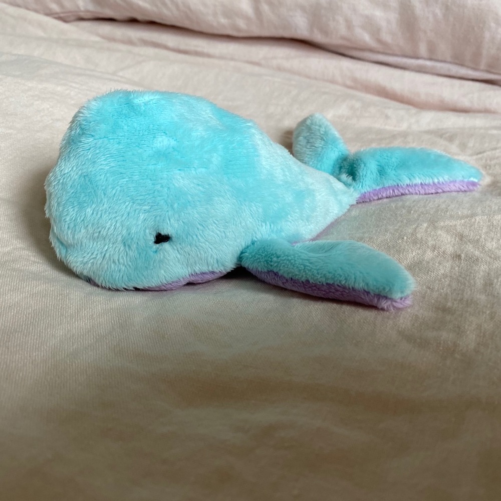 ❌SOLD❌Button Jar Monsters weighted whale plush toy